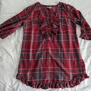 GAP Body Flannel Tunic